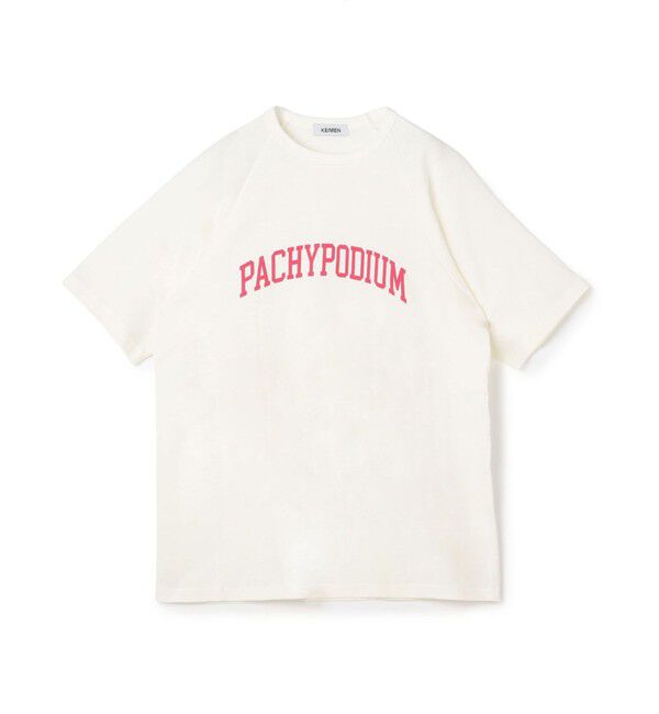 TOMORROWLAND HOME「KEIMEN &times;TOMORROWLAND HOME MONSTERA Tシャツ」|Tシャツ・カットソー|12 ホワイト系