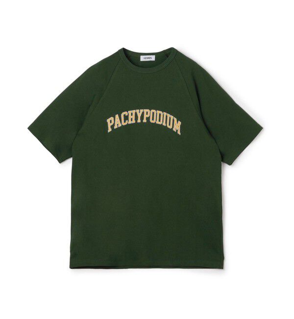 TOMORROWLAND HOME「KEIMEN &times;TOMORROWLAND HOME MONSTERA Tシャツ」|Tシャツ・カットソー|56 カーキ系