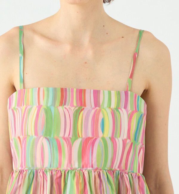 TOMORROWLAND collection「リュバンプリント ペプラムキャミソール」|その他|