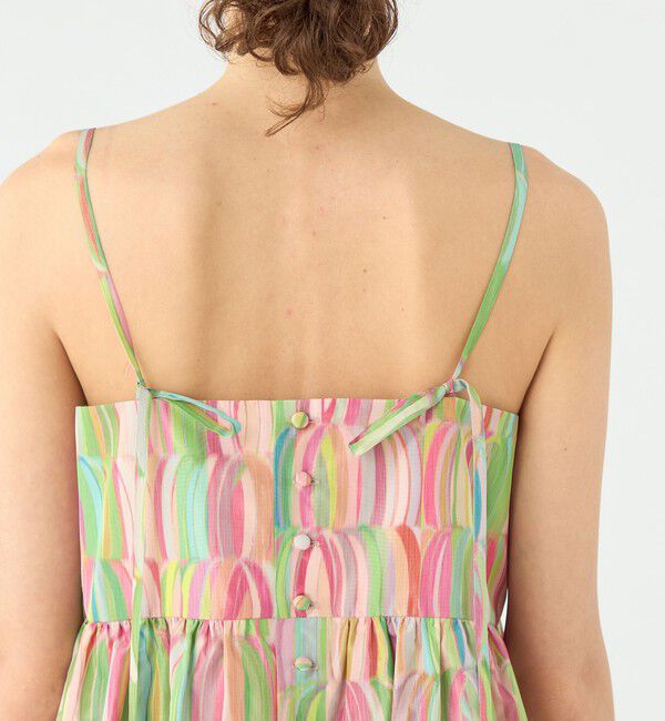 TOMORROWLAND collection「リュバンプリント ペプラムキャミソール」|その他|