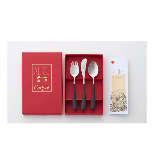 journal standard Furniture「【Cutipol/クチポール】 ALICE GIFT SET BOX　子供用 カトラリーセット」|食器・キッチングッズ|