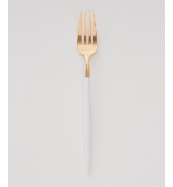 journal standard Furniture「【Cutipol/クチポール】GOA ディナーフォーク ホワイト&times;ゴールド」|食器・キッチングッズ|
