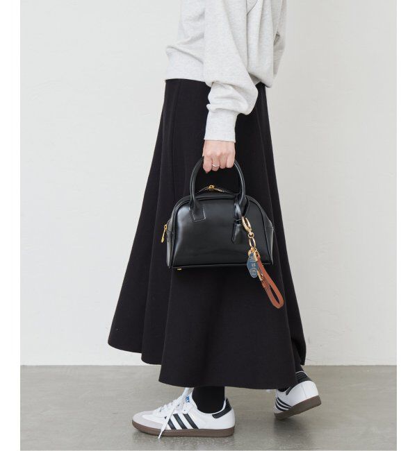 SLOBE IENA「《追加》ミラノリブニットフレアスカート」|スカート|