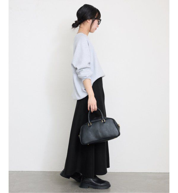 SLOBE IENA「《追加》ミラノリブニットフレアスカート」|スカート|