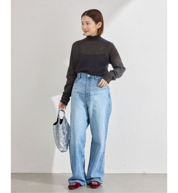 IENA「《WEB限定/追加》MALUS/マリュス VELVET BIJOU SHOES」|その他|