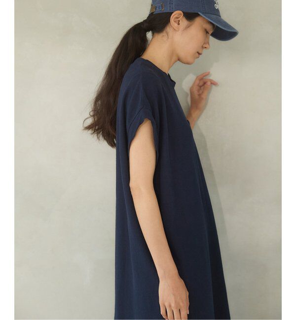 IENA「BLACK ポケットTドレス」|ワンピース|