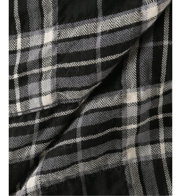 IENA「シャーリングチェックショートシャツ」|シャツ・ブラウス|