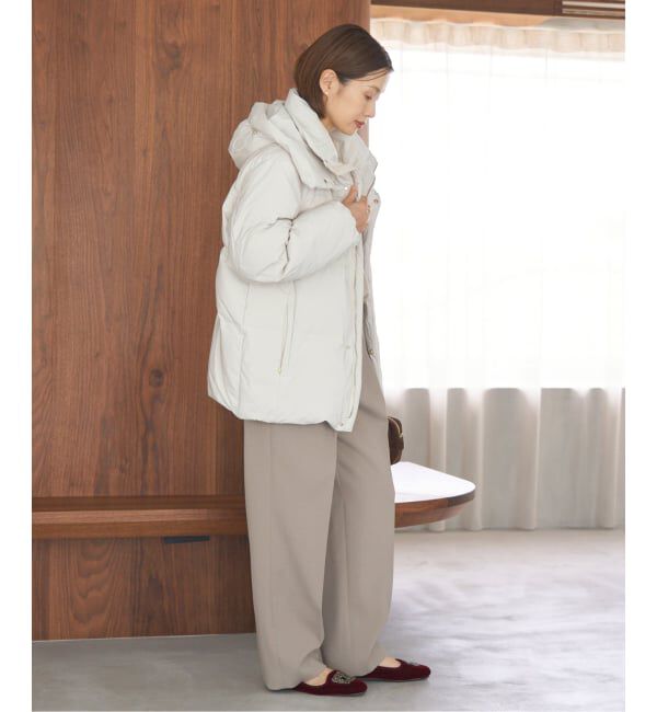 IENA「ARTIROSA 撥水ライトパッファーダウン」|ダウン|