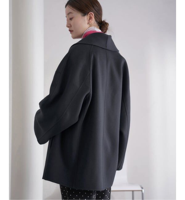 IENA「《追加》Super160 ショールカラーハーフコート」|その他|