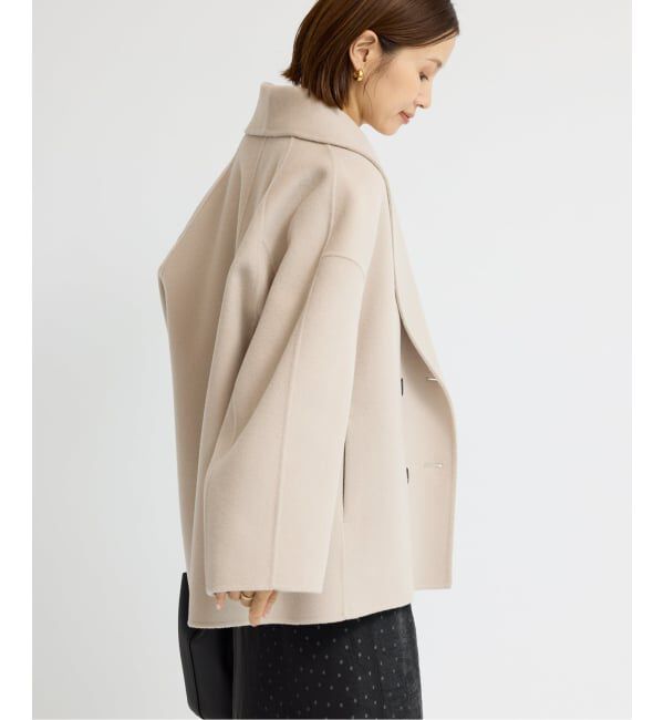 IENA「《追加》Super160 ショールカラーハーフコート」|その他|