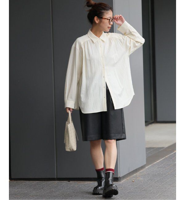 JOURNAL STANDARD relume「ギャザーシャツ」|シャツ・ブラウス|