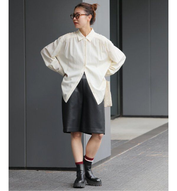 JOURNAL STANDARD relume「ギャザーシャツ」|シャツ・ブラウス|