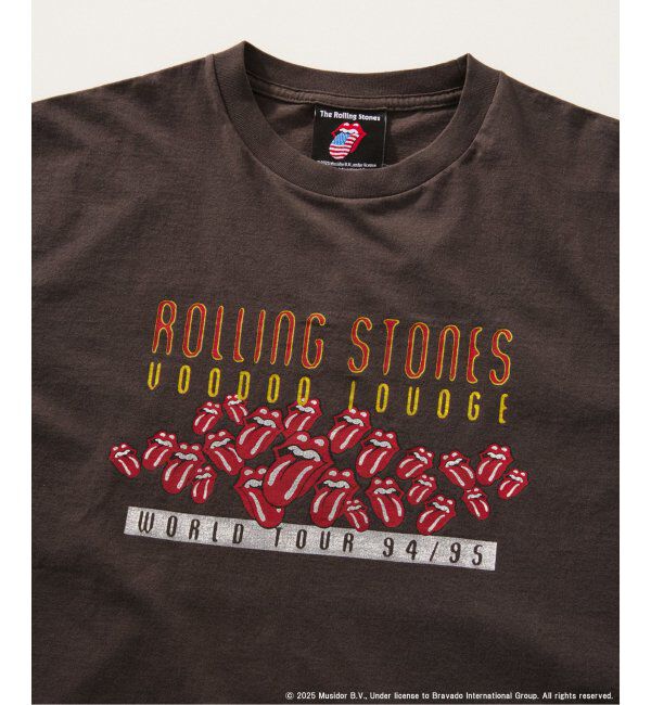 JOURNAL STANDARD relume「THE ROLLING STONES / ローリングストーンズ 別注 フェード Tシャツ」|Tシャツ・カットソー|ブラック B