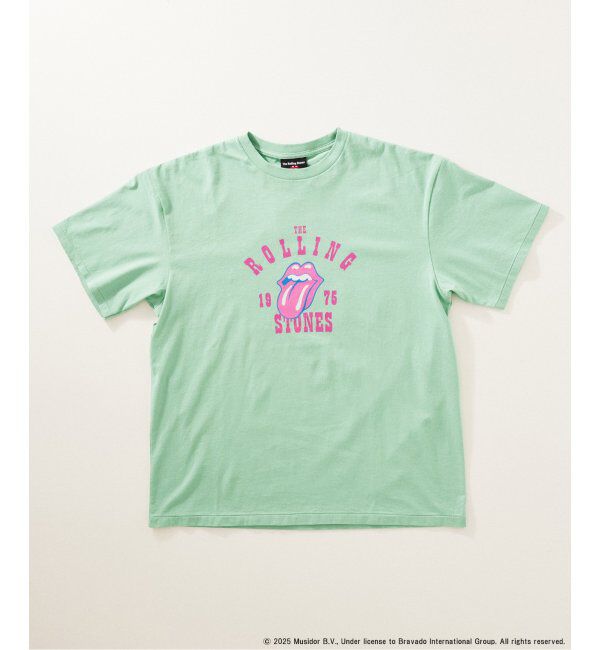 JOURNAL STANDARD relume「THE ROLLING STONES / ローリングストーンズ 別注 フェード Tシャツ」|Tシャツ・カットソー|グリーン B