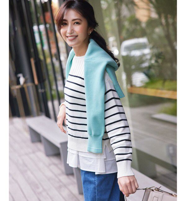 組曲「シャツコンビティアード ロングTシャツ」|Tシャツ・カットソー|