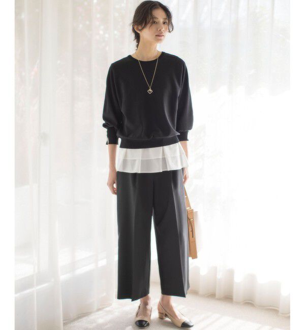 組曲「シャツコンビティアード ロングTシャツ」|Tシャツ・カットソー|