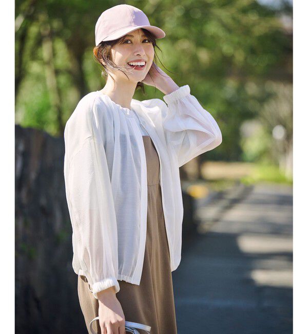 ANY SIS「【洗える】ドルマンシアー ブルゾン」|ブルゾン・スタジャン|アイボリー