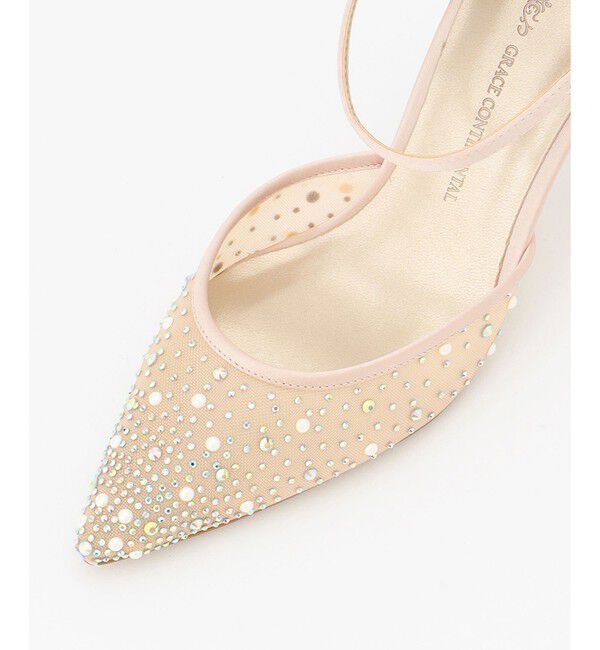 GRACE CONTINENTAL「グラデラインストーンパンプス」|パンプス|