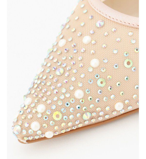 GRACE CONTINENTAL「グラデラインストーンパンプス」|パンプス|