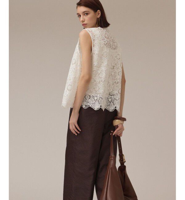 Diagram「レース刺繍ベスト」|ベスト・ジレ|ホワイト