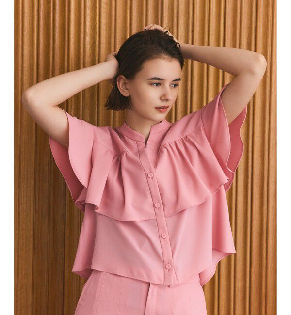 Grace Class「ラッフルレイヤードブラウス」|シャツ・ブラウス|