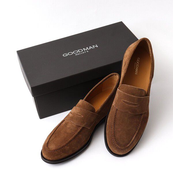 NOLLEY'S goodman「コインローファーシューズ フェニックス 本革 日本製」|ビジネス・ドレスシューズ|キャメル