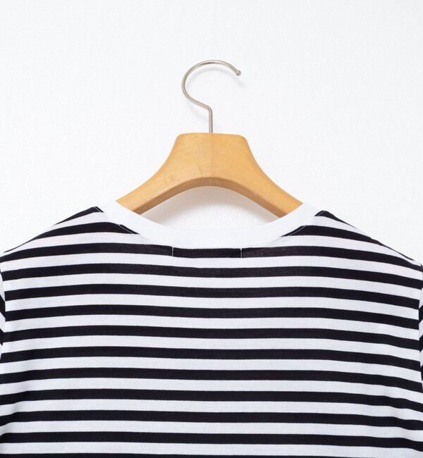 NOLLEY'S sophi「シルケット天竺フロッキーロゴTシャツ」|Tシャツ・カットソー|