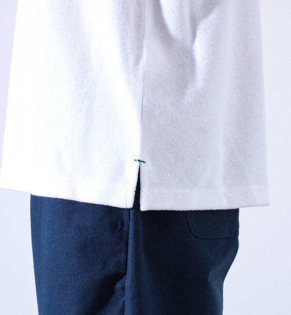 GLOSTER「【セットアップ対応】フレブルパイルTシャツ フレンチブルドッグ刺繍 ワンポイント ワンマイル」|Tシャツ・カットソー|