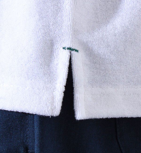 GLOSTER「【セットアップ対応】フレブルパイルTシャツ フレンチブルドッグ刺繍 ワンポイント ワンマイル」|Tシャツ・カットソー|