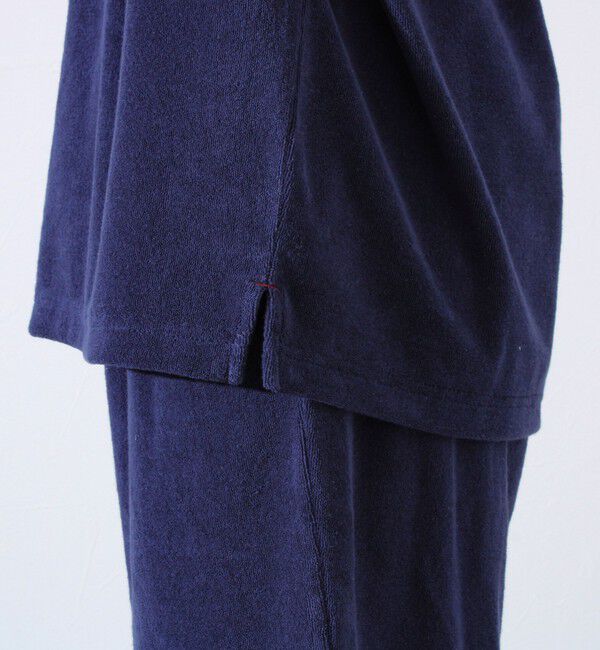 GLOSTER「【セットアップ対応】フレブルパイルTシャツ フレンチブルドッグ刺繍 ワンポイント ワンマイル」|Tシャツ・カットソー|