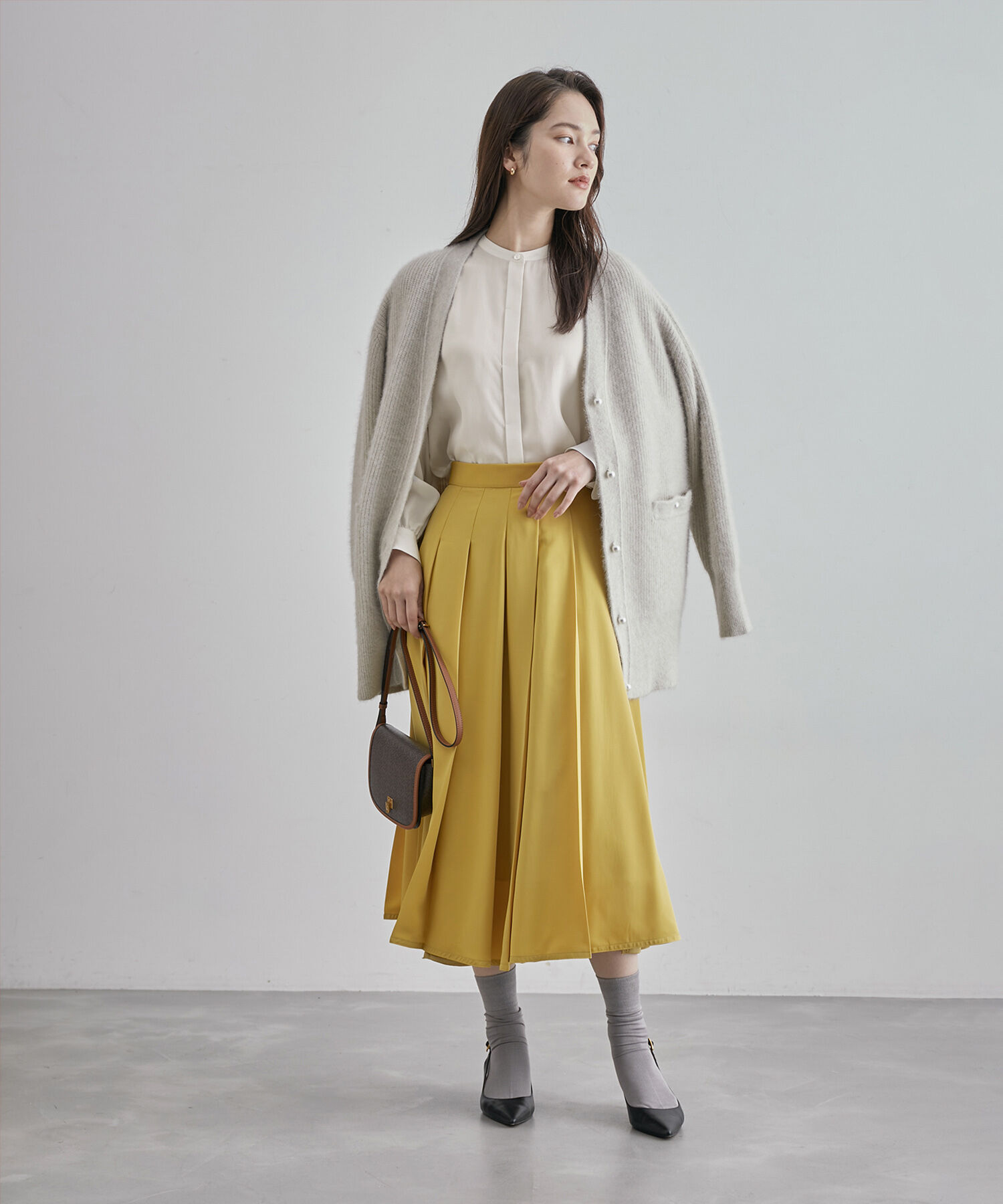 ROPE「とろみブラウス」|シャツ・ブラウス|