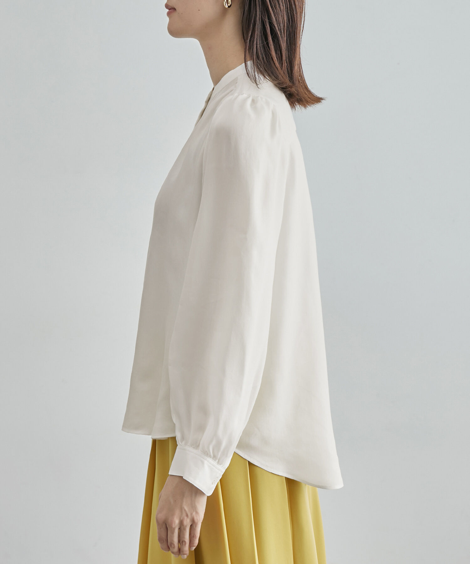 ROPE「とろみブラウス」|シャツ・ブラウス|