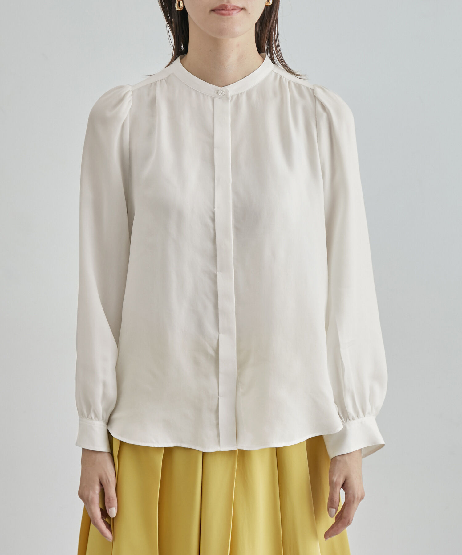 ROPE「とろみブラウス」|シャツ・ブラウス|