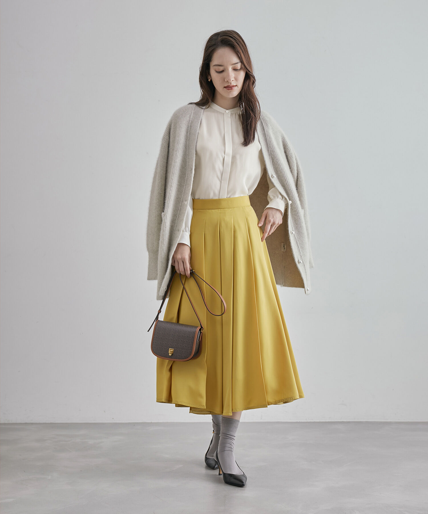 ROPE「とろみブラウス」|シャツ・ブラウス|