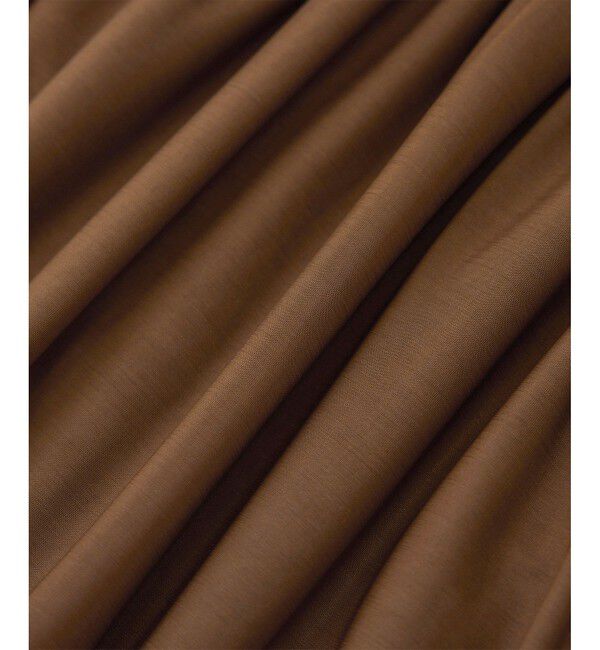 ROPE「【洗える】ブライトネスヤーン サイドプリーツスカート」|スカート|