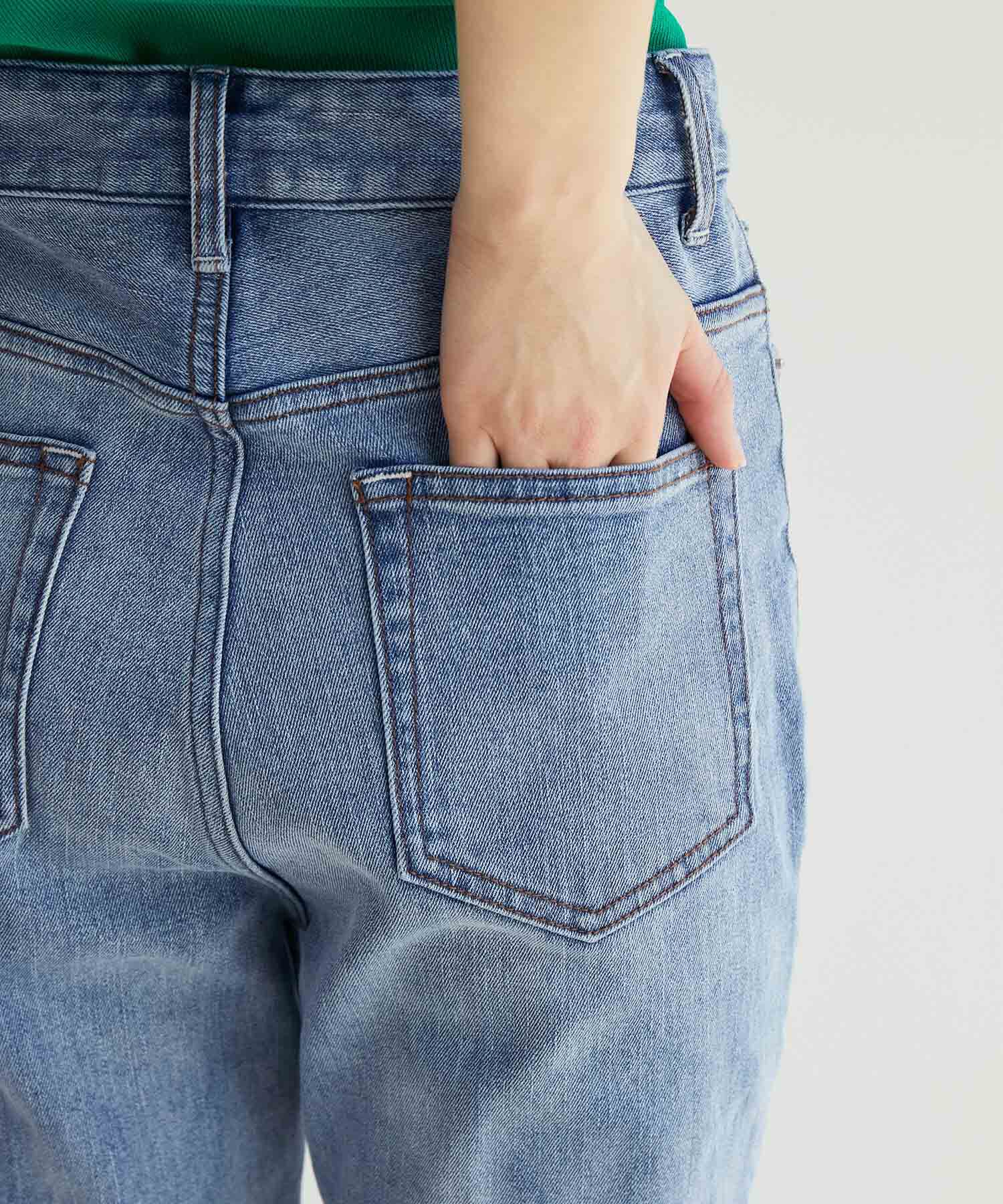 VIS「美脚デニムフレアパンツ」|デニム|