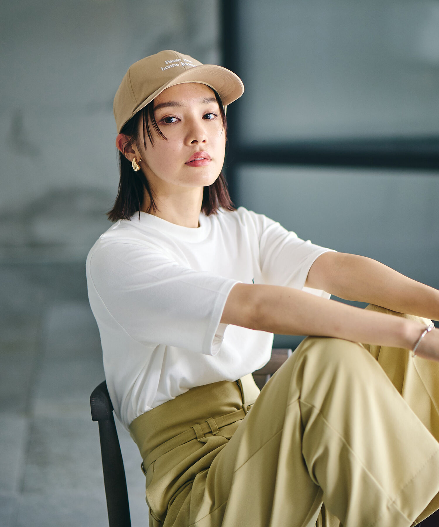 VIS「リサイクルポリエステルロゴキャップ【sustainable】」|キャップ・キャスケット|