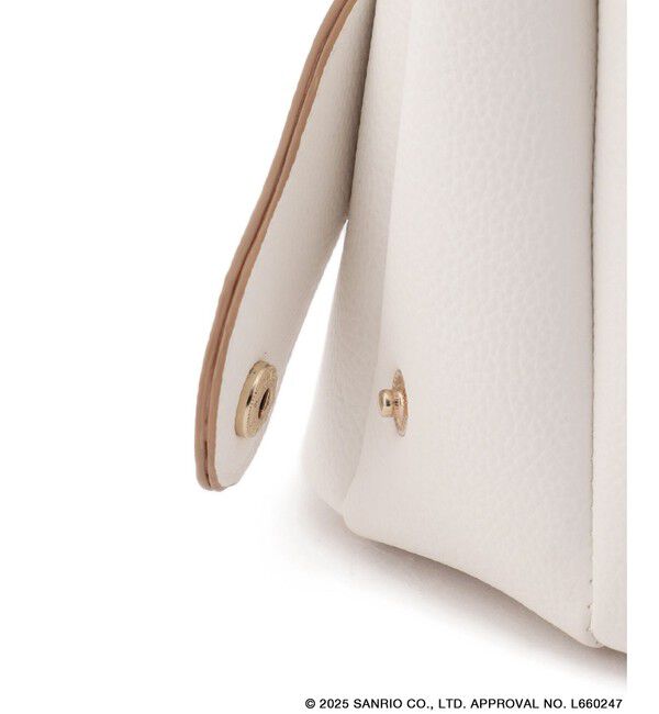 VIS「【WEB/一部店舗限定】【シナモロール】VIS別注ダブルフェイスハートカットバッグ(ミニ)」|ショルダー・メッセンジャー|