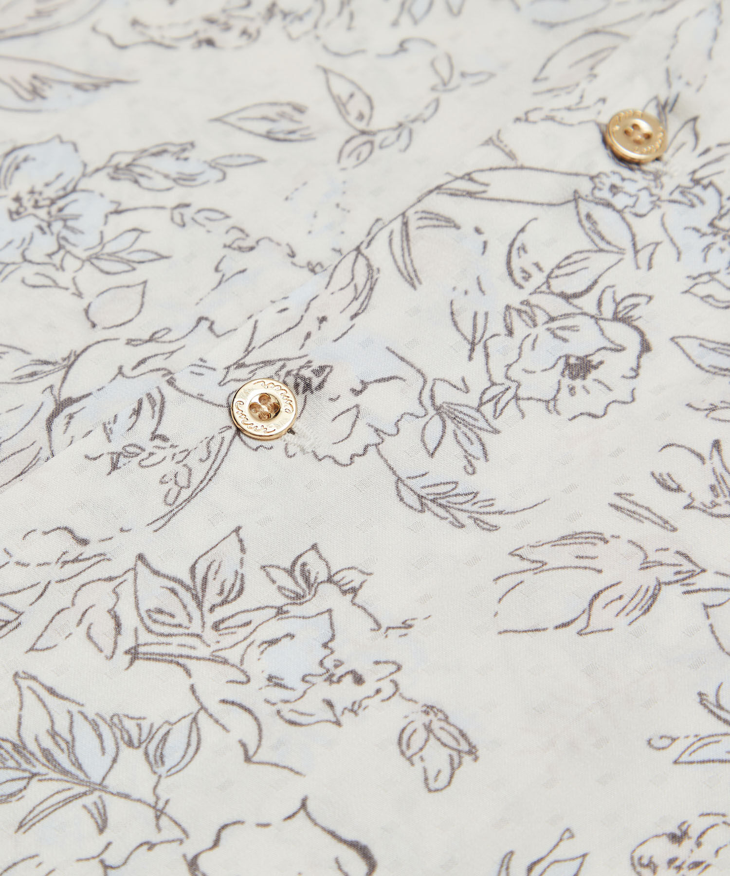 Rope&rsquo;Picnic「【emur/エミュール】洗える/水彩柄ギャザーブラウス」|シャツ・ブラウス|