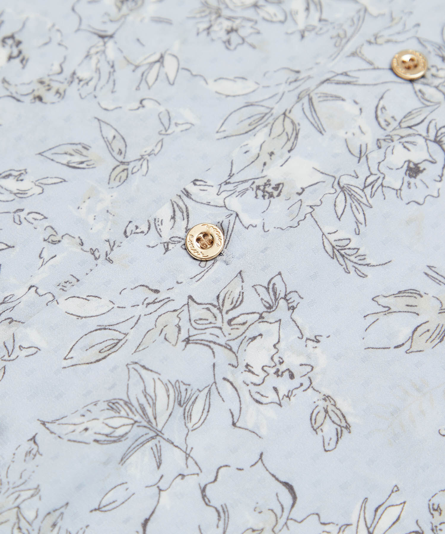 Rope&rsquo;Picnic「【emur/エミュール】洗える/水彩柄ギャザーブラウス」|シャツ・ブラウス|