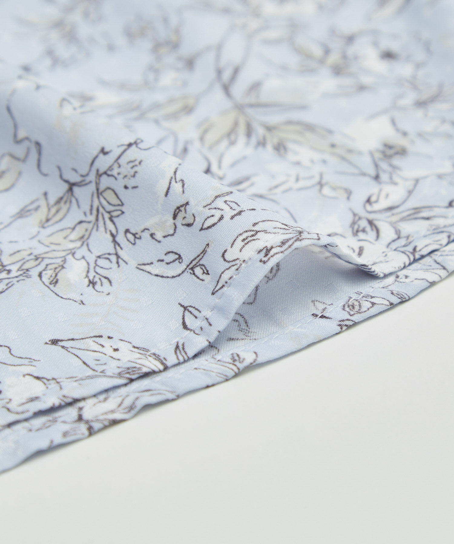 Rope&rsquo;Picnic「【emur/エミュール】洗える/水彩柄ギャザーブラウス」|シャツ・ブラウス|