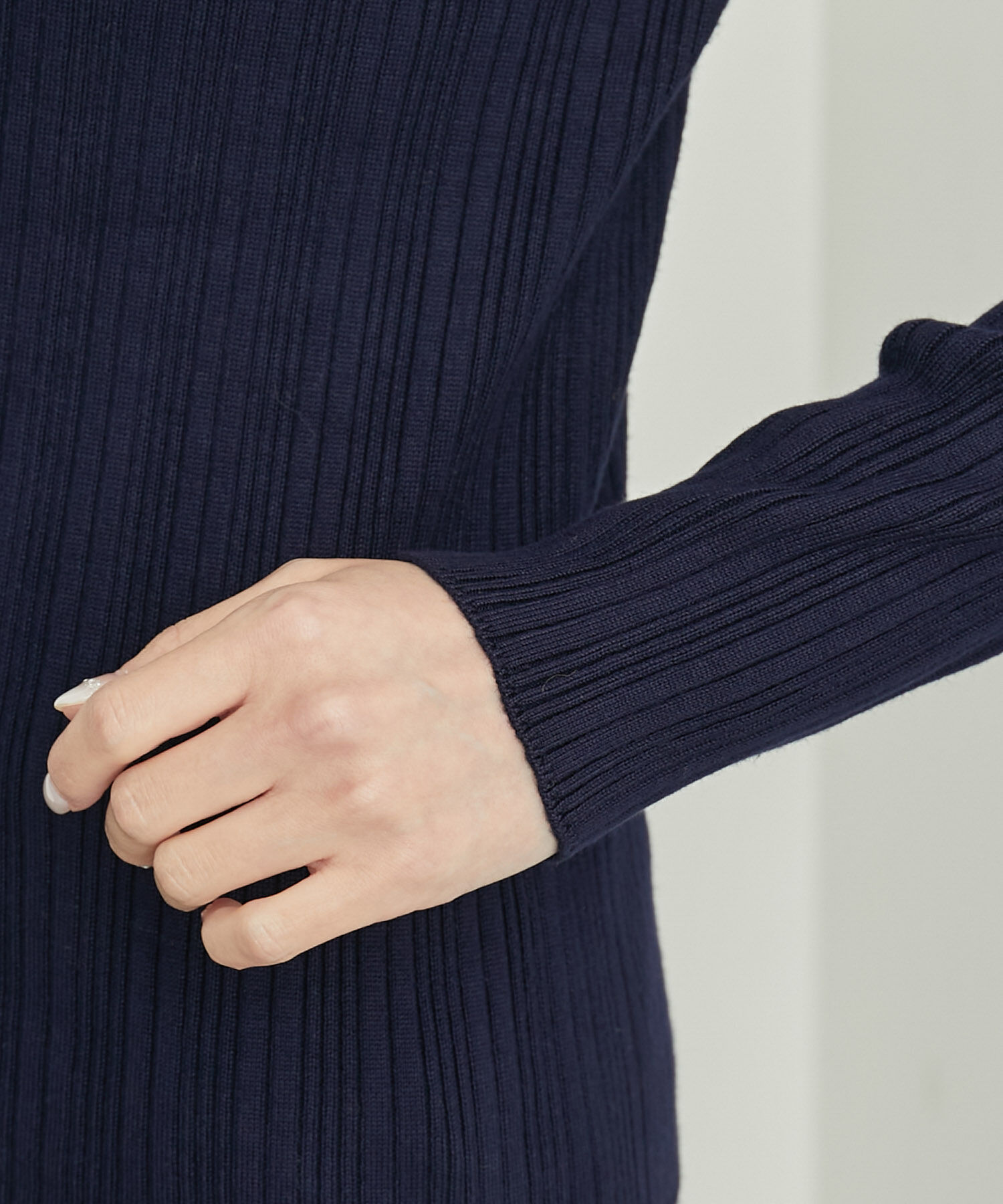 Rope&rsquo;Picnic「パール使いニットプルオーバー」|ニット・セーター|