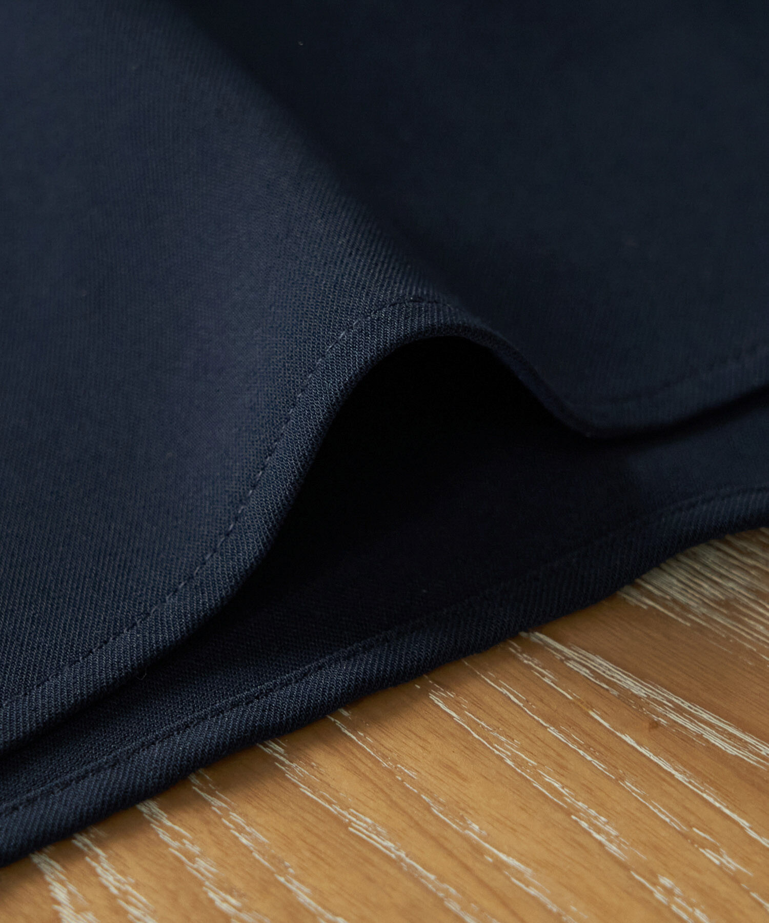 Rope&rsquo;Picnic「小柄さん向け/サイドプリーツキーネックワンピース」|ワンピース|