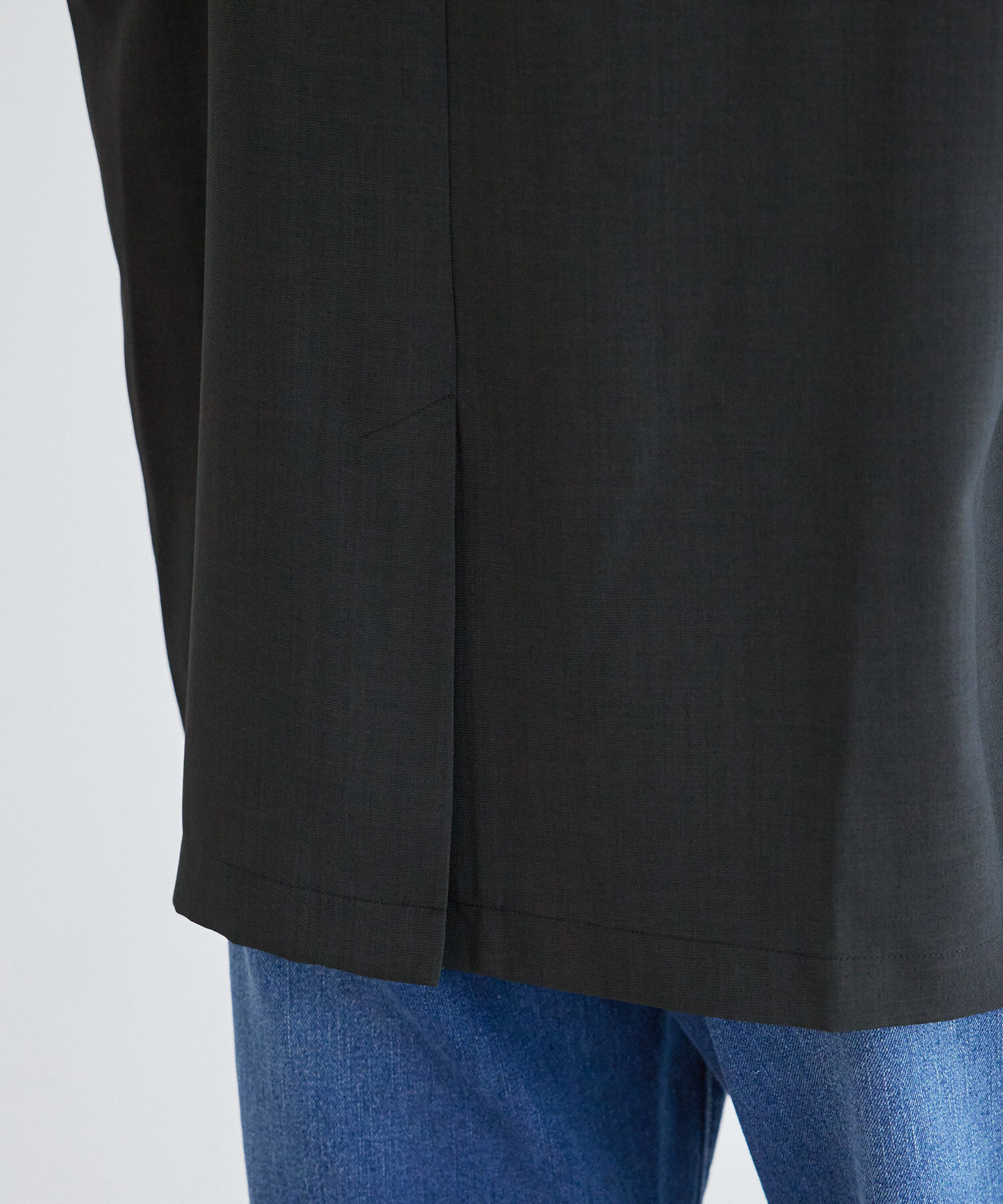 Rope&rsquo;Picnic「セットアップ対応/麻調シアーダブルテーラードジャケット/冷感・UVカット」|テーラードジャケット|