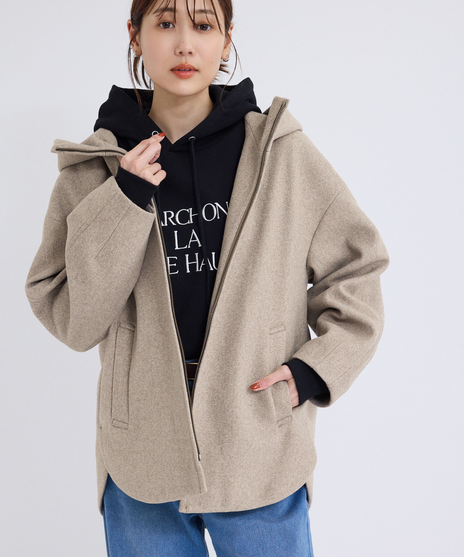 Rope&rsquo;Picnic「ジップアップフーディ/リンクコーデ」|その他|