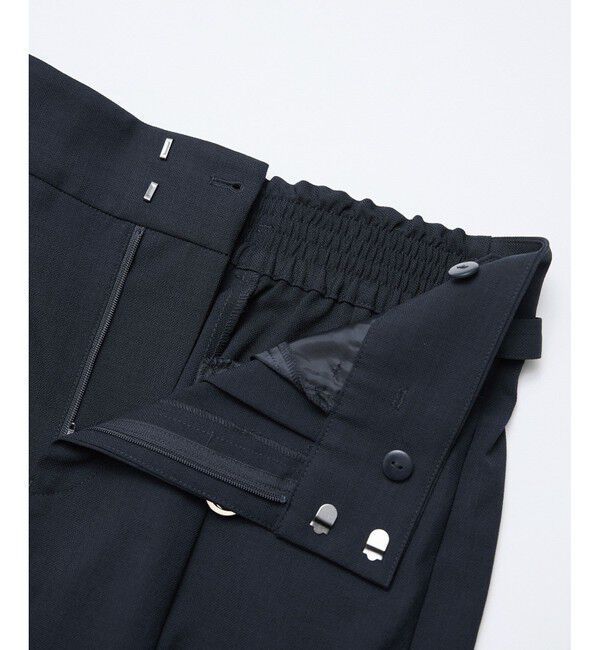 Rope&rsquo;Picnic「【抗菌防臭・接触冷感・UVカット】カナパハイウエストパンツ/セットアップ対応」|チノ|