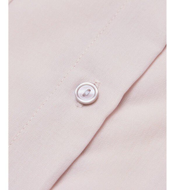 Rope&rsquo;Picnic「着丈が選べるバンドカラー無地シアーシャツ」|シャツ・ブラウス|