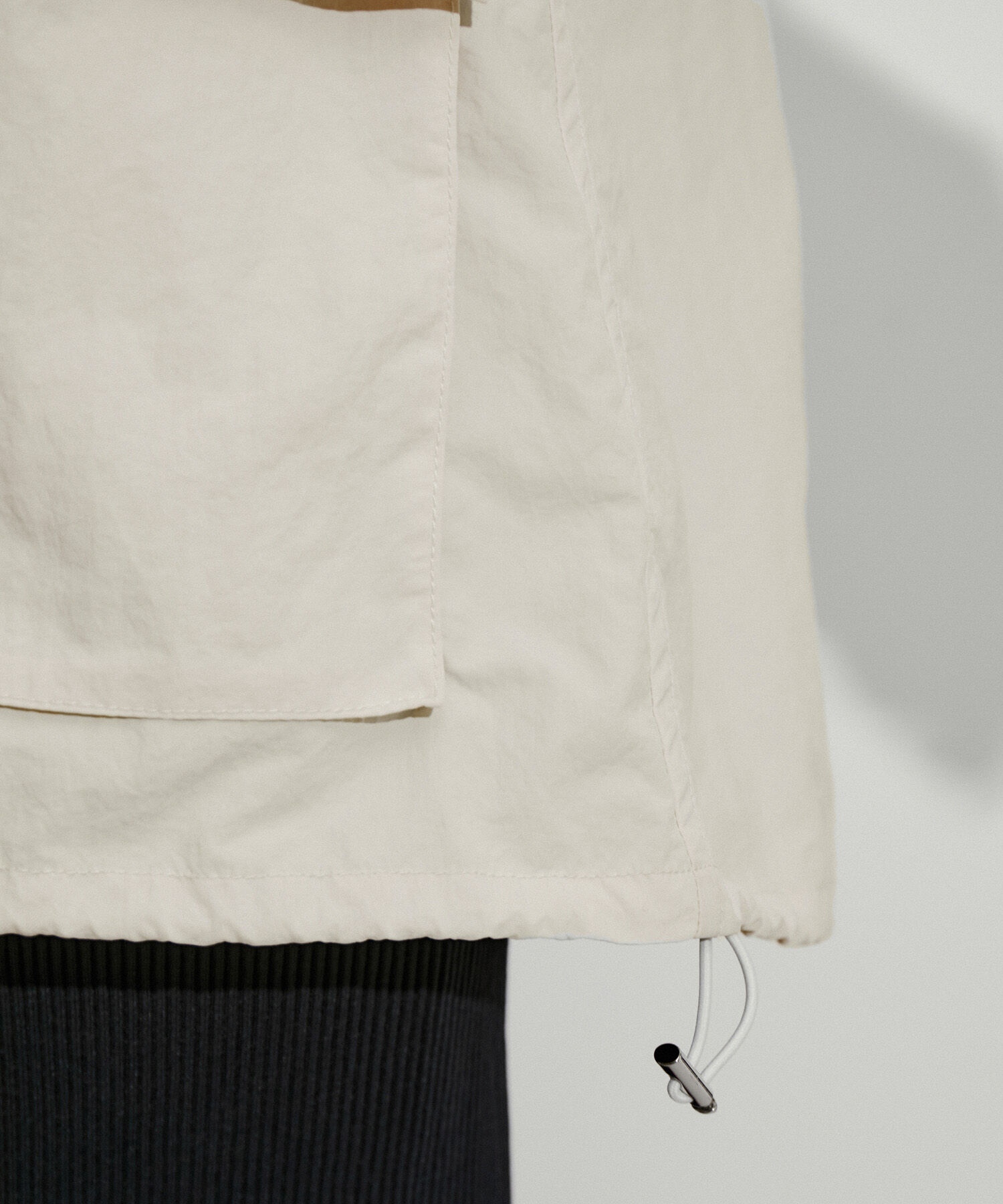 ADAM ET ROPE'「【サステナブル】スタンドカラーブルゾン」|ブルゾン・スタジャン|