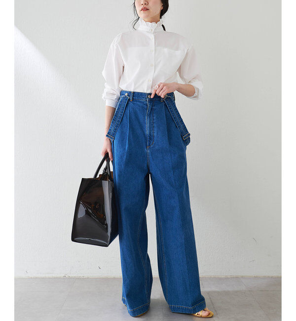  「ネックギャザーシャツ」|シャツ・ブラウス|