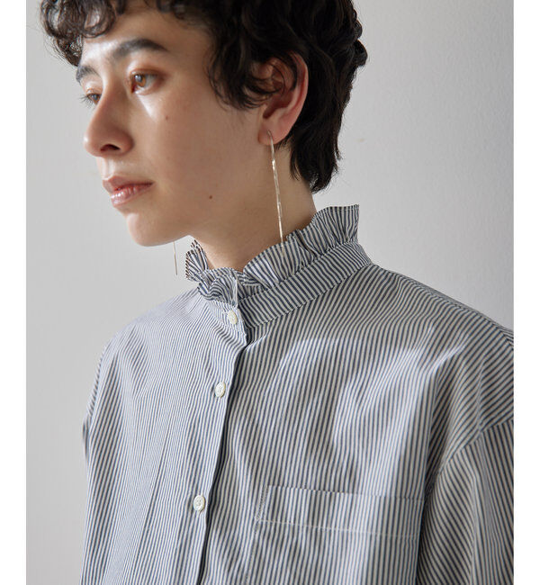  「ネックギャザーシャツ」|シャツ・ブラウス|